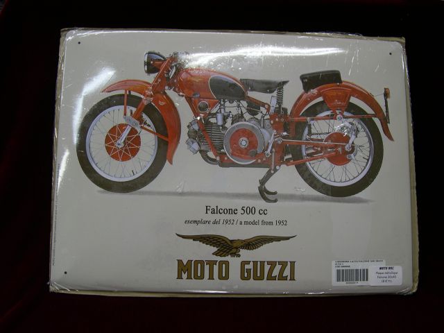 GUZZI PLAQUE FALCONE